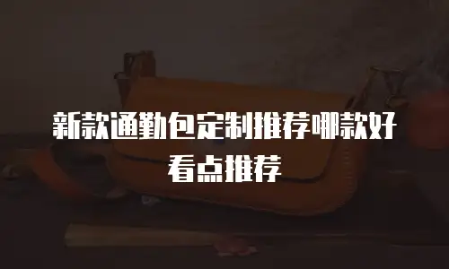 新款通勤包定制推荐哪款好看点推荐