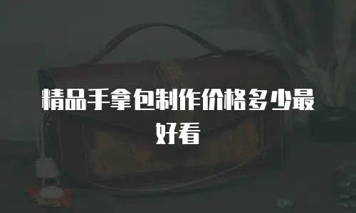精品手拿包制作价格多少最好看