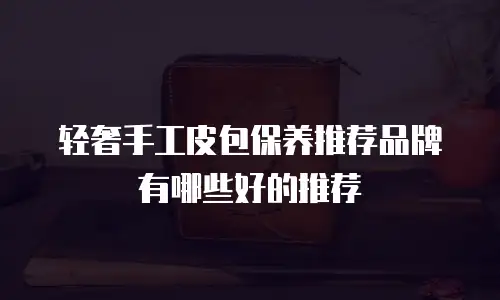 轻奢手工皮包保养推荐品牌有哪些好的推荐