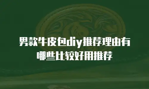 男款牛皮包diy推荐理由有哪些比较好用推荐