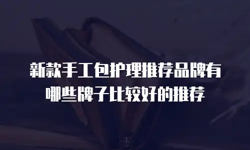新款手工包护理推荐品牌有哪些牌子比较好的推荐