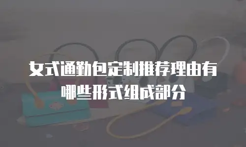 女式通勤包定制推荐理由有哪些形式组成部分