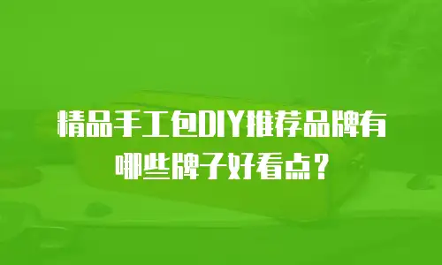 精品手工包DIY推荐品牌有哪些牌子好看点？