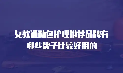 女款通勤包护理推荐品牌有哪些牌子比较好用的