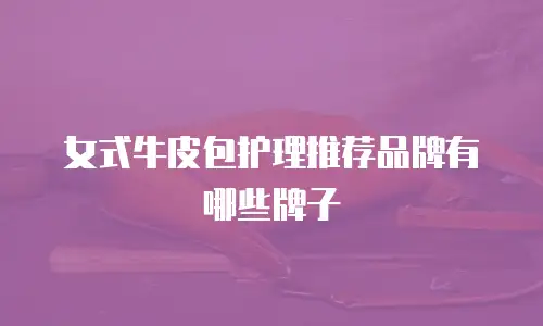 女式牛皮包护理推荐品牌有哪些牌子
