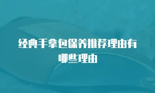 经典手拿包保养推荐理由有哪些理由