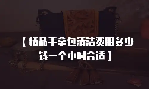 【精品手拿包清洁费用多少钱一个小时合适】