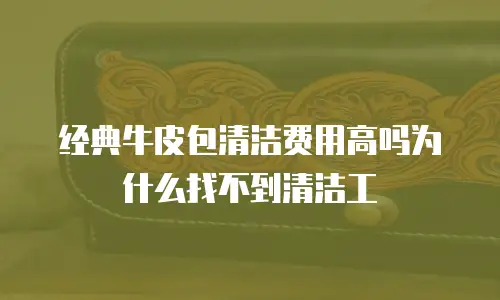 经典牛皮包清洁费用高吗为什么找不到清洁工