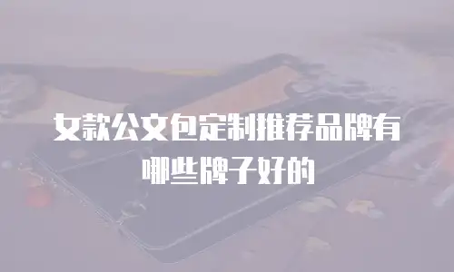 女款公文包定制推荐品牌有哪些牌子好的