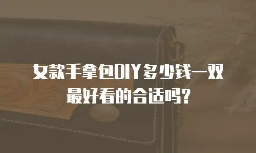 女款手拿包DIY多少钱一双最好看的合适吗？