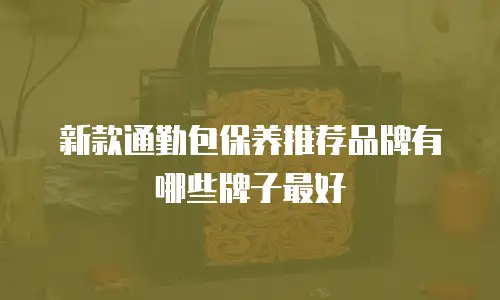 新款通勤包保养推荐品牌有哪些牌子最好
