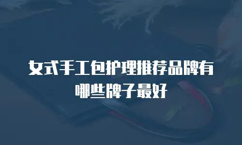 女式手工包护理推荐品牌有哪些牌子最好