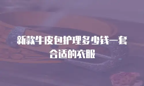 新款牛皮包护理多少钱一套合适的衣服