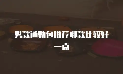 男款通勤包推荐哪款比较好一点