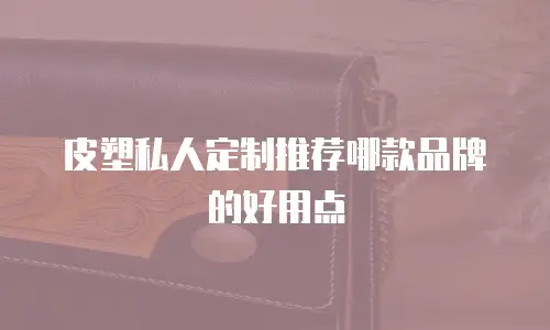 皮塑私人定制推荐哪款品牌的好用点