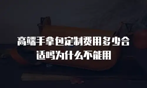 高端手拿包定制费用多少合适吗为什么不能用
