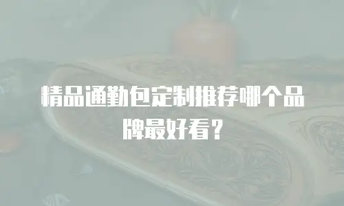 精品通勤包定制推荐哪个品牌最好看？
