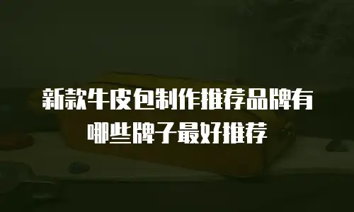 新款牛皮包制作推荐品牌有哪些牌子最好推荐