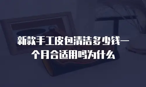 新款手工皮包清洁多少钱一个月合适用吗为什么