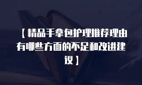 【精品手拿包护理推荐理由有哪些方面的不足和改进建议】