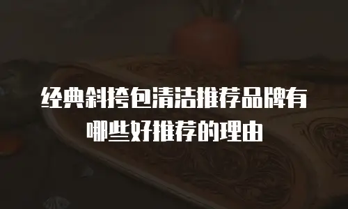 经典斜挎包清洁推荐品牌有哪些好推荐的理由