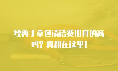 经典手拿包清洁费用真的高吗？真相在这里！