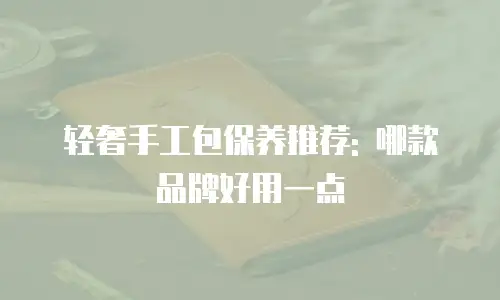 轻奢手工包保养推荐: 哪款品牌好用一点