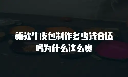 新款牛皮包制作多少钱合适吗为什么这么贵