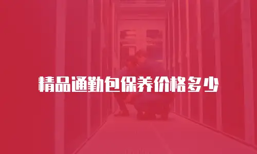 精品通勤包保养价格多少