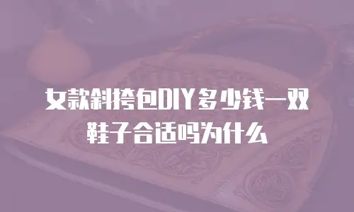 女款斜挎包DIY多少钱一双鞋子合适吗为什么