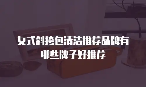 女式斜挎包清洁推荐品牌有哪些牌子好推荐