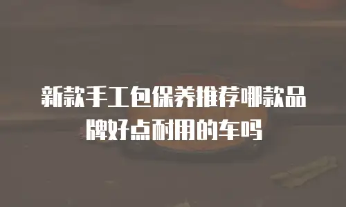 新款手工包保养推荐哪款品牌好点耐用的车吗