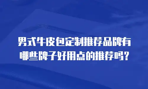 男式牛皮包定制推荐品牌有哪些牌子好用点的推荐吗？