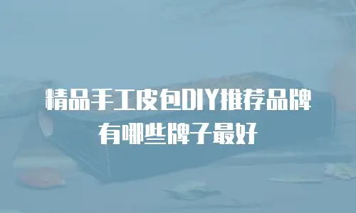 精品手工皮包DIY推荐品牌有哪些牌子最好
