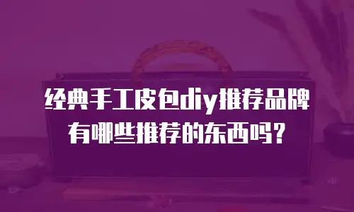 经典手工皮包diy推荐品牌有哪些推荐的东西吗？