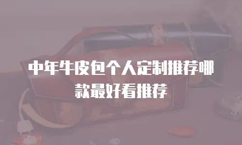 中年牛皮包个人定制推荐哪款最好看推荐