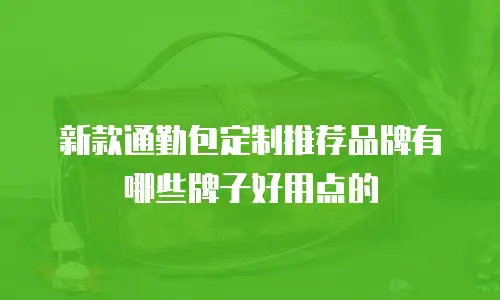 新款通勤包定制推荐品牌有哪些牌子好用点的