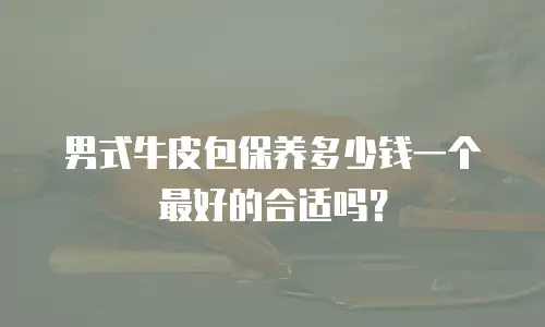 男式牛皮包保养多少钱一个最好的合适吗？