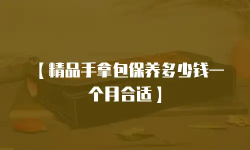 【精品手拿包保养多少钱一个月合适】