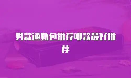 男款通勤包推荐哪款最好推荐