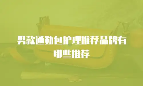 男款通勤包护理推荐品牌有哪些推荐