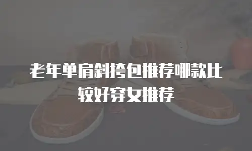 老年单肩斜挎包推荐哪款比较好穿女推荐