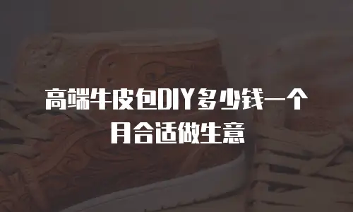 高端牛皮包DIY多少钱一个月合适做生意