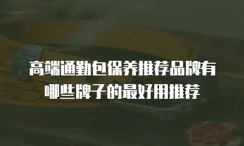 高端通勤包保养推荐品牌有哪些牌子的最好用推荐
