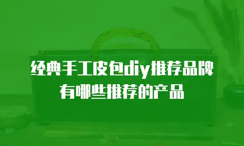 经典手工皮包diy推荐品牌有哪些推荐的产品