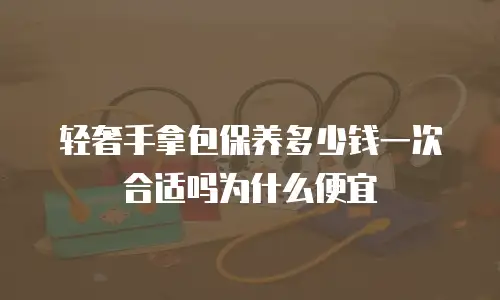 轻奢手拿包保养多少钱一次合适吗为什么便宜