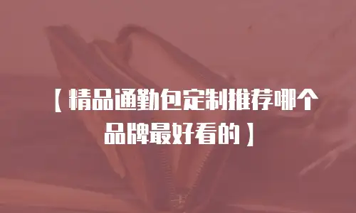 【精品通勤包定制推荐哪个品牌最好看的】