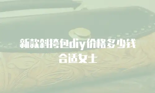 新款斜挎包diy价格多少钱合适女士
