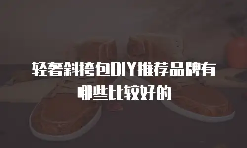 轻奢斜挎包DIY推荐品牌有哪些比较好的