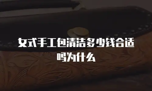 女式手工包清洁多少钱合适吗为什么